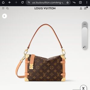 Louis Vuitton Brown and Tan Monogram Shoulder Bag